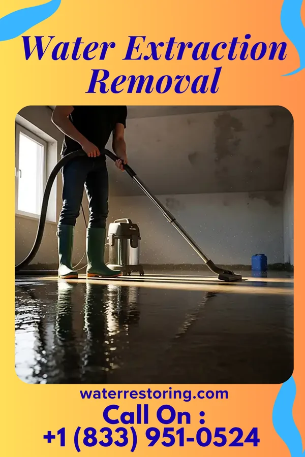 Water Extraction Removal in Airport Road Addition, TX
